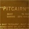 #13 Mission Ship Pitcairn Plaque