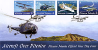 Aircraft over Pitcairn