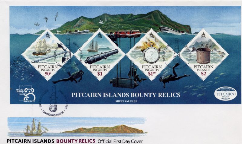 Pitcairn 1983 175th Ann Folger Discovery Ships SG238/41 MNH UM unmounted 